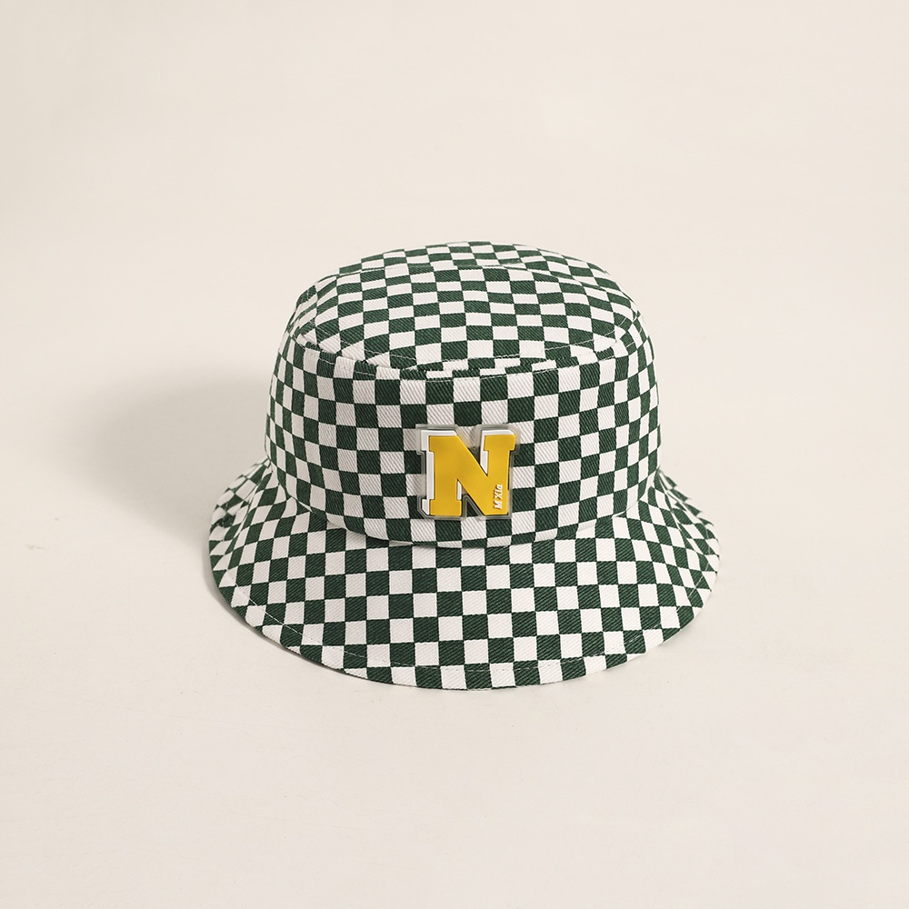 Mũ Ngư Dân Che Nắng Đi Biển Ngoài Trời Bằng Da Họa Tiết Chữ Dễ Thương Cho Bé