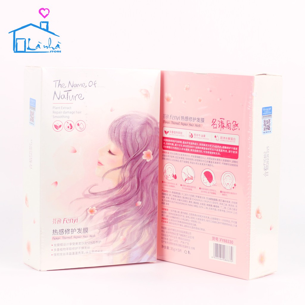 Mặt nạ ủ tóc FENYI bóng mượt giảm gãy rụng - đã bao gồm khăn ủ trong mỗi gói | BigBuy360 - bigbuy360.vn