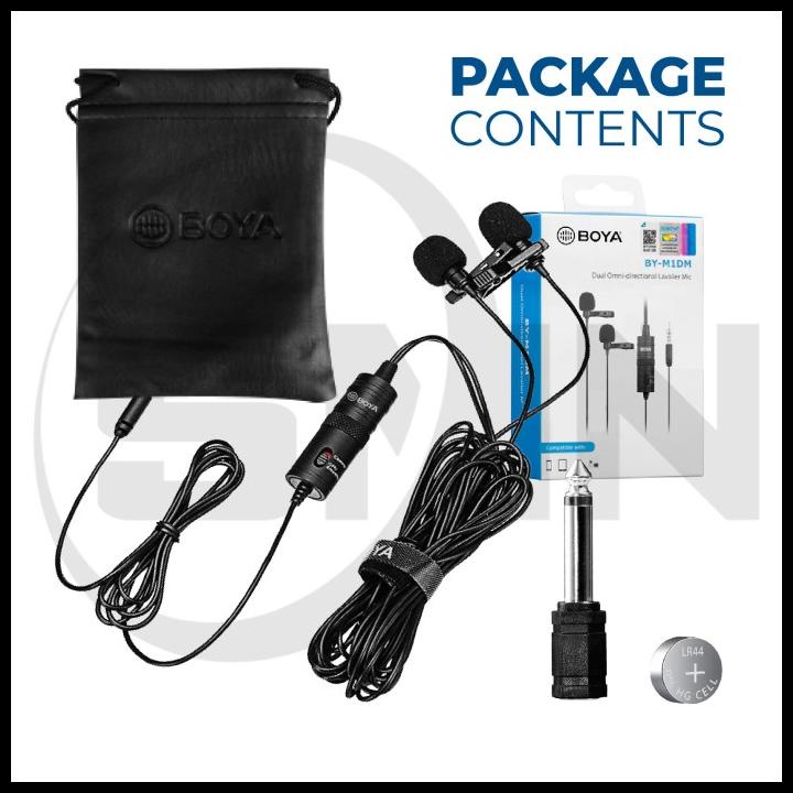 Micro cài áo Boya By-M1Dm cho máy ảnh Dslr | BigBuy360 - bigbuy360.vn