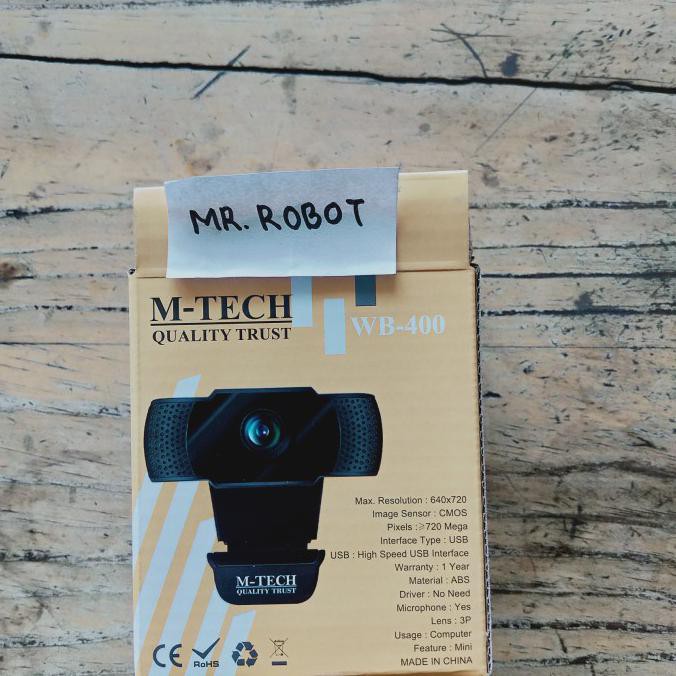 Webcam Wb400 720p | BigBuy360 - bigbuy360.vn