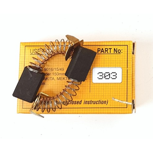 Chổi than NB 303 lắp máy Khoan Makita 9016B 6020 9403, 5740NB, RP1101, LS0711Z, RD1101, RF1101, 4101RH, 9015B