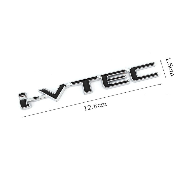 Logo VTEC 3D Bằng Kim Loại Dán Trang Trí Xe Hơi Honda City cb400 i-VTEC vfr800 cb750 Civic Accord Odyssey Spirior CRV SUV