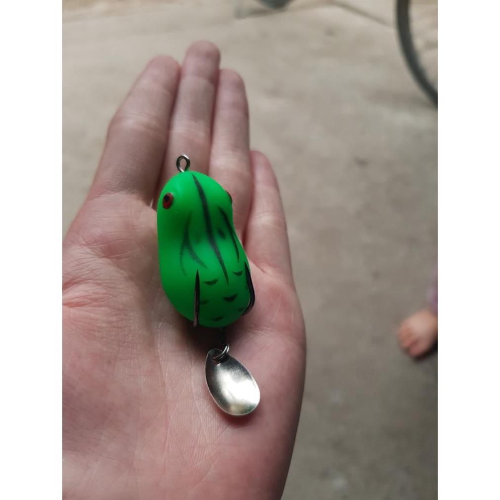 Nhái Hơi Giá Rẻ Super Frog Chuyên Đồ Câu Lure  Mồi Giả Siêu Nhậy  Nhái Hơi Câu Cá Lóc_ Lure _18
