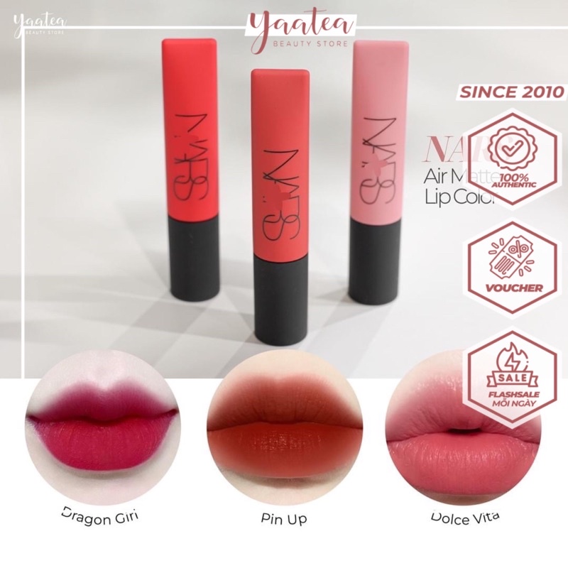 Son Kem Nars Air Matte Lip Color