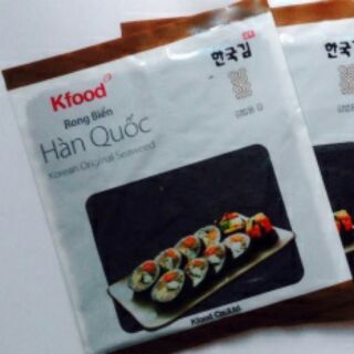 Combo 10 gói rong biển hàn quốc kfood