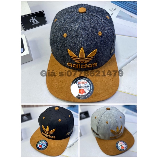 Nón kết hiphop snapback mỏ bò thời trang nam