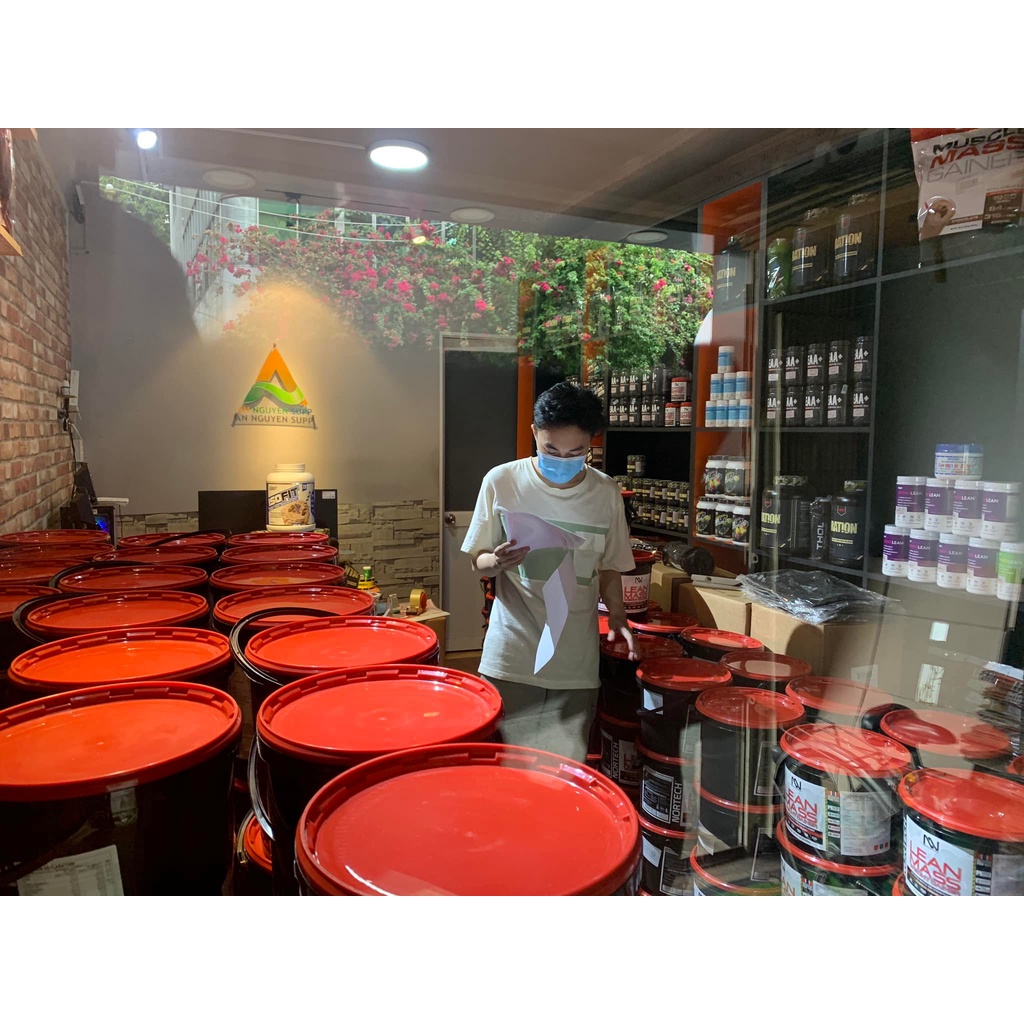 Sữa tăng cân tăng cơ Lean Mass Weight Gainer nhiều hương vị bịch 4kg không gây mỡ