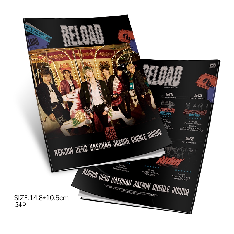 Bộ Album Ảnh Mini Nhóm Nhạc Nct Dream Reloa
