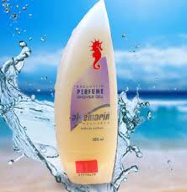 SỮA TẮM TRẮNG DA /Sữa Tắm Cá Ngựa Algemarin Perfume Shower Gel, 300ml hàng Đức có tem phụ