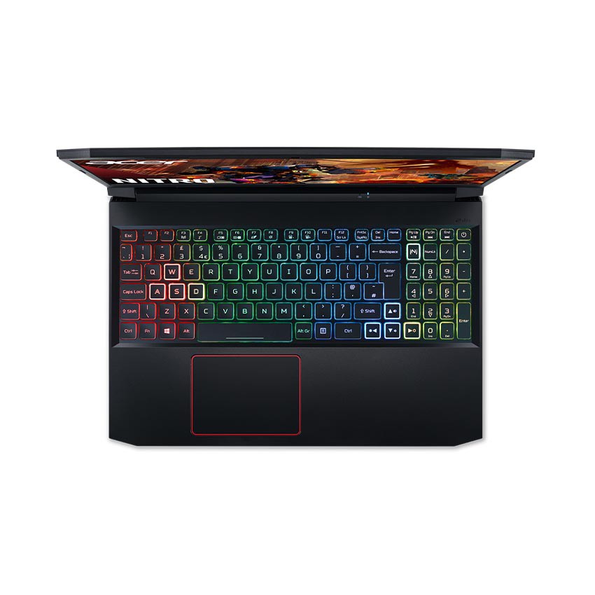 Laptop Acer Nitro 5 2020 AN515-55-70AX i7-10750H | 8GB | 512GB | VGA GTX 1650Ti 4GB | 15.6&quot; FHD | Win 10-Chính hãng