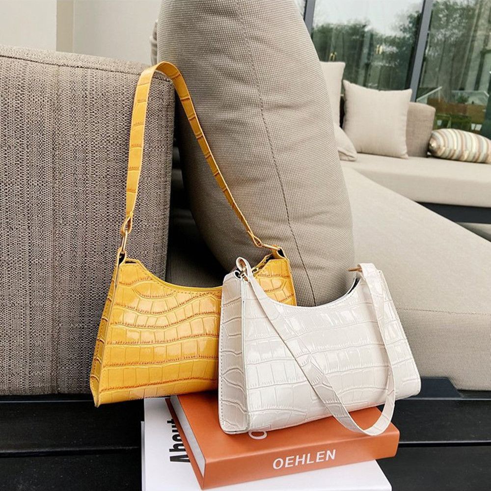 Túi đeo vai mini bằng da PU phong cách cổ điển thời trang cho nữ MIHAN1 2021