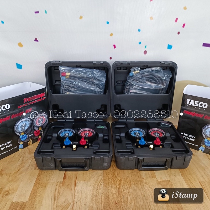 Đồng hồ Tasco có Hộp TB125BV nạp gas 22