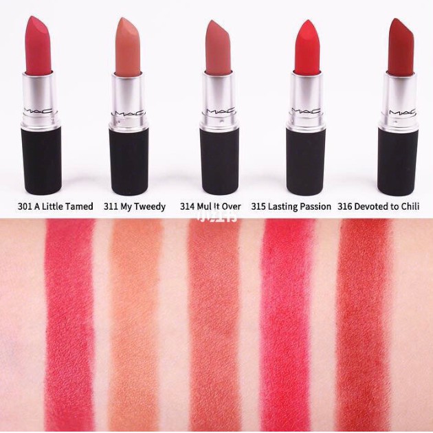 MAC charm matte matte lipstick 925/312/923/922 /921/316/924/932/303/912