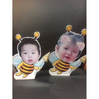 In ảnh chibi để bàn trang trí sinh nhật bé