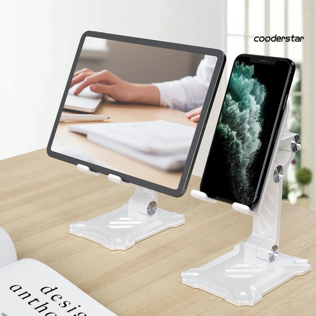 Giá Đỡ Điện Thoại / Máy Tính Bảng Bằng Hợp Kim Nhôm Có Thể Điều Chỉnh Và Gập Lại