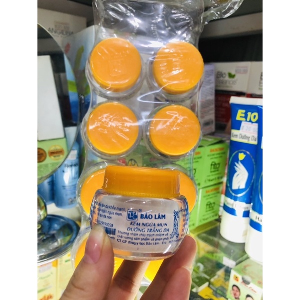 Kem Bảo Lâm Giảm Mụn 20G, kem bảo lâm ngừa mụn dưỡng da nắp vàng | BigBuy360 - bigbuy360.vn