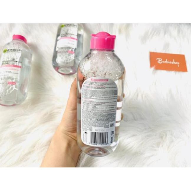Nước tẩy trang garnier pháp 400ml nắp hồng nhạt | BigBuy360 - bigbuy360.vn