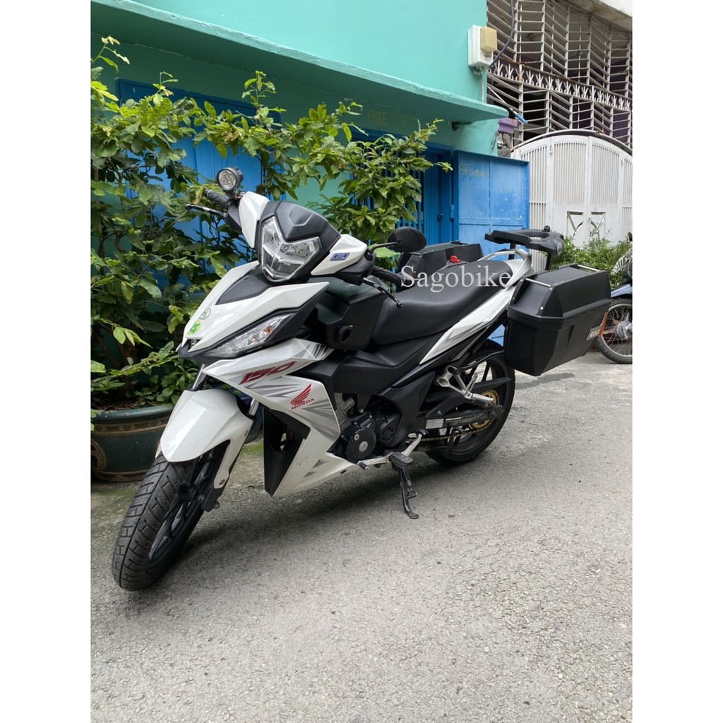 Thùng Givi Winner, thùng hông E23NS_OR, baga hông SBLWinner150/X, baga Givi HRV Winner và thùng giữa Givi G12N Winner