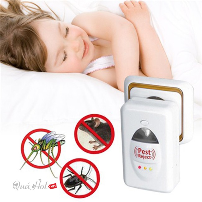 Thiết Bị Đuổi Côn Trùng Pest Reject ❤️- ❤️Bảo Vệ Gia Đình Bạn Tránh Xa Côn Trùng Độc Hại ❤️