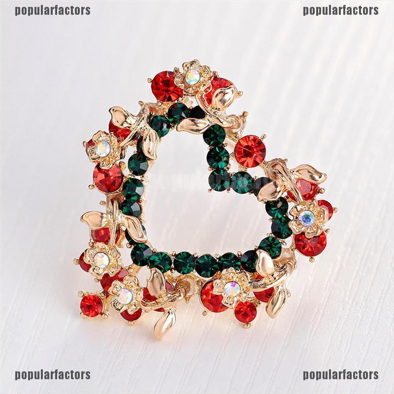 Ghim Cài Áo Kim Loại Hình Bông Tuyết Đính Đá Thời Trang