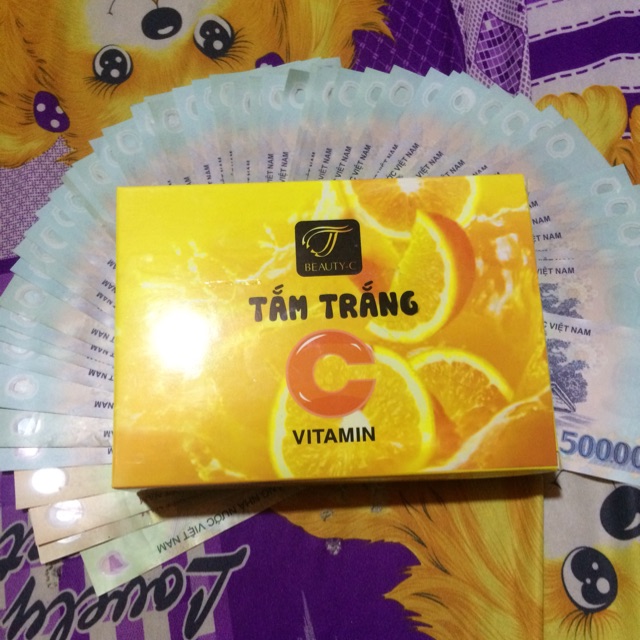 Tắm trắng cam vitamin C