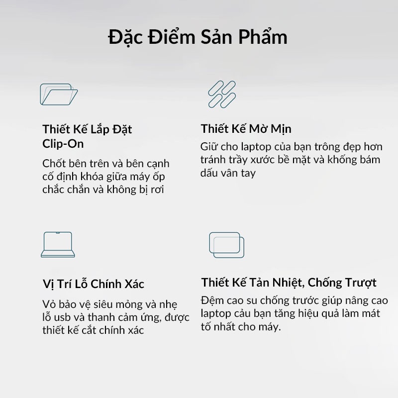 Ốp Laptgop Uniq Venture Hybrid Siêu Mỏng Thiết Kế Mờ Nhám không Bám Vân Tay Chống Trầy Xước Cho MacbookAir M1 13.3 inch