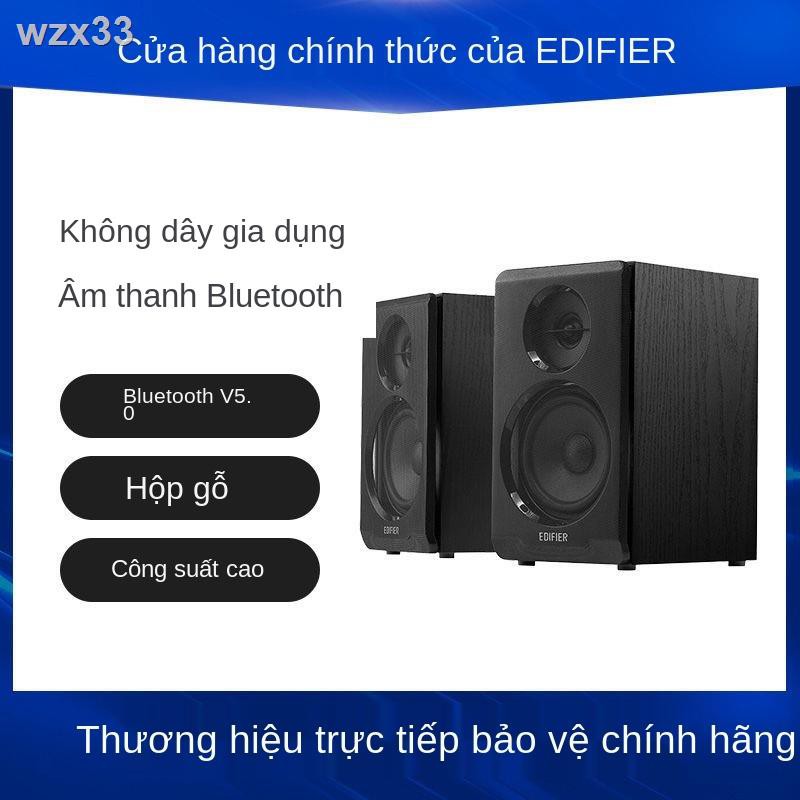 Máy tính Edifier R33BT loa bluetooth đa phương tiện bằng gỗ siêu trầm để bàn âm thanh hoạt động