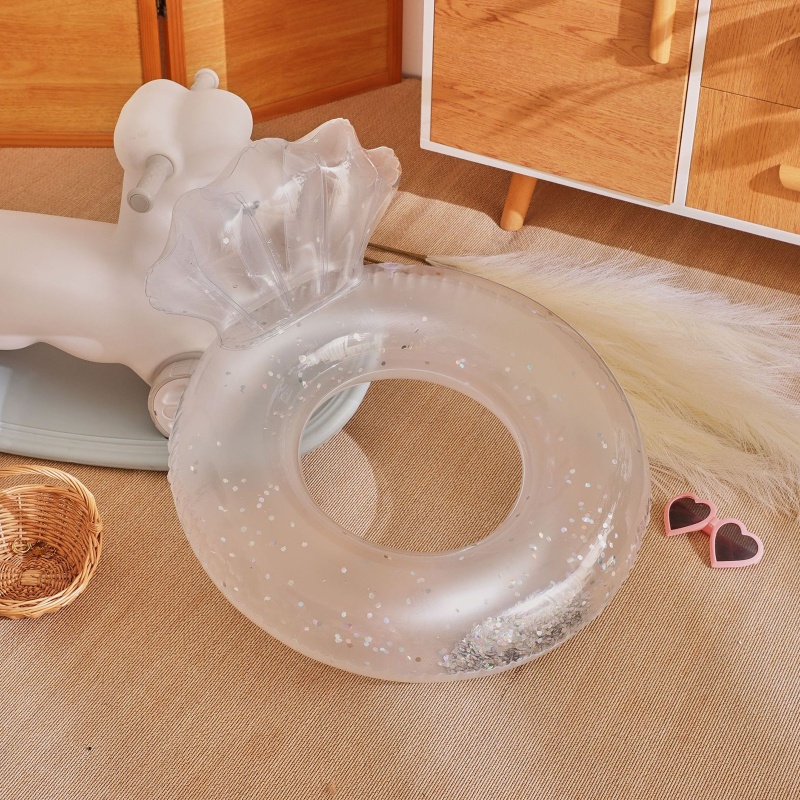 Phao Bơi Hình Vỏ Sò 3D Kích Thước 57 63cm Dành Cho Bé