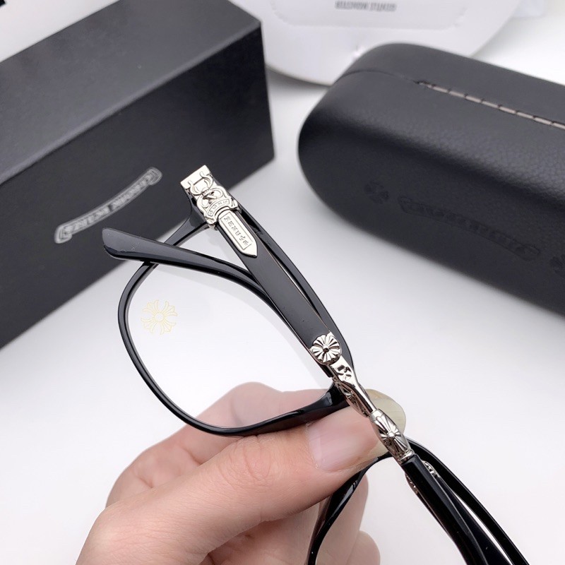 Gọng kính cận Chrome Heart dáng vuông cao cấp sang trọng