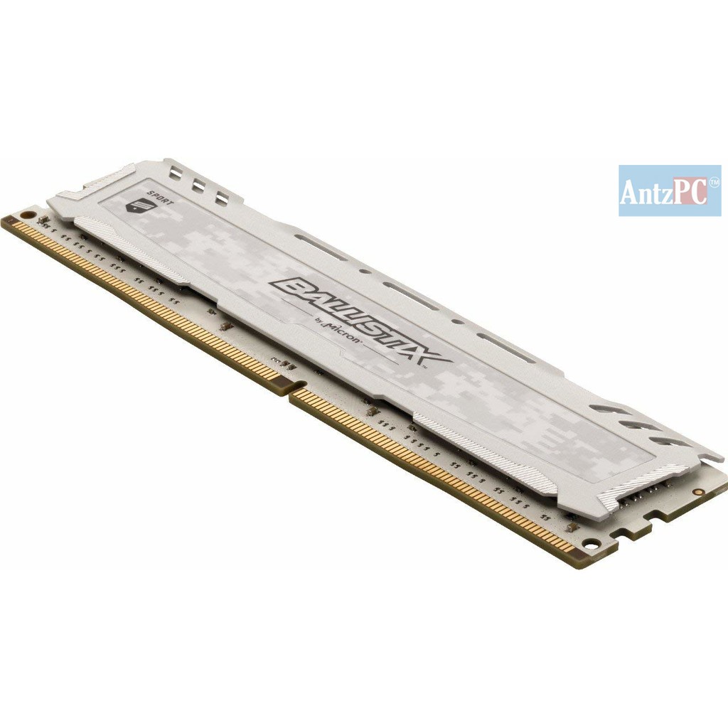 [MICRON E-DIE] RAM PC 16GB (8GBx2) Crucial Ballistix Sport LT 3200 MHz DDR4 BLS2K8G4D32AESCK -Hàng nhập khẩu US