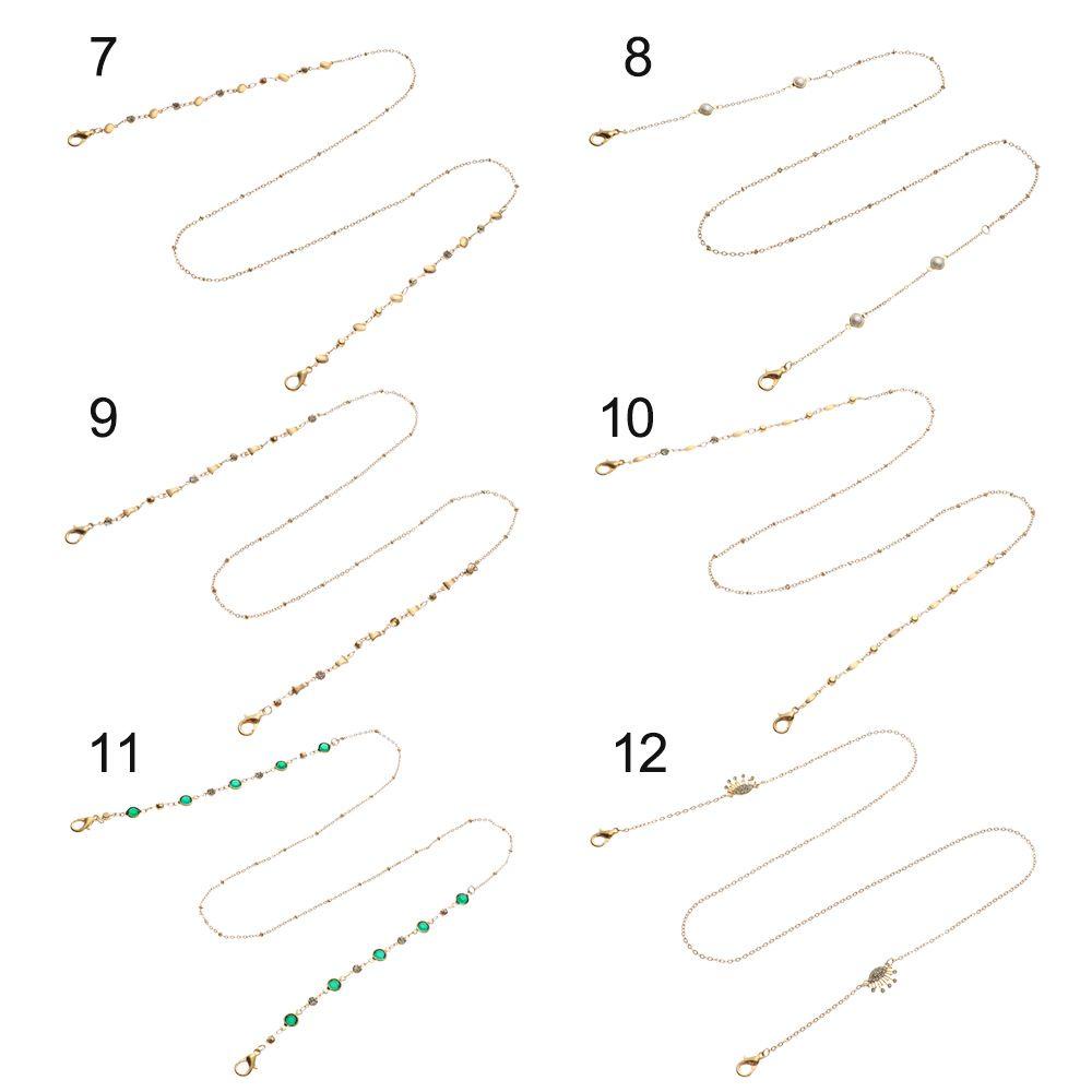 ESPO Dây Đeo Kính Bằng Kim Loại Cho Nam &amp; Nữ