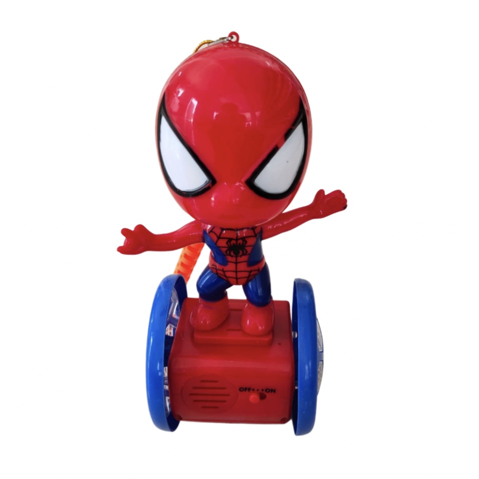 Lồng Đèn Spider Man, Lồng Đèn Trung Thu Siêu Nhân Người Nhện Có Âm Thanh Và Ánh Sáng Vui Tươi -Tặng Kèm Pin.