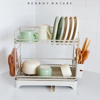 Kệ úp ráo nước chén dĩa 2 tầng