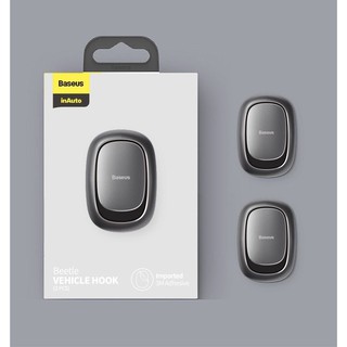Miếng dán móc treo đa năng Baseus Beetle Vehicle Hook (2 PCS / Set )
