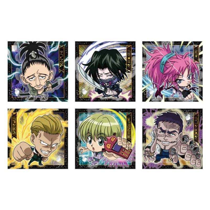Bánh xốp và thẻ dán ngẫu nhiên Hunter x Hunter