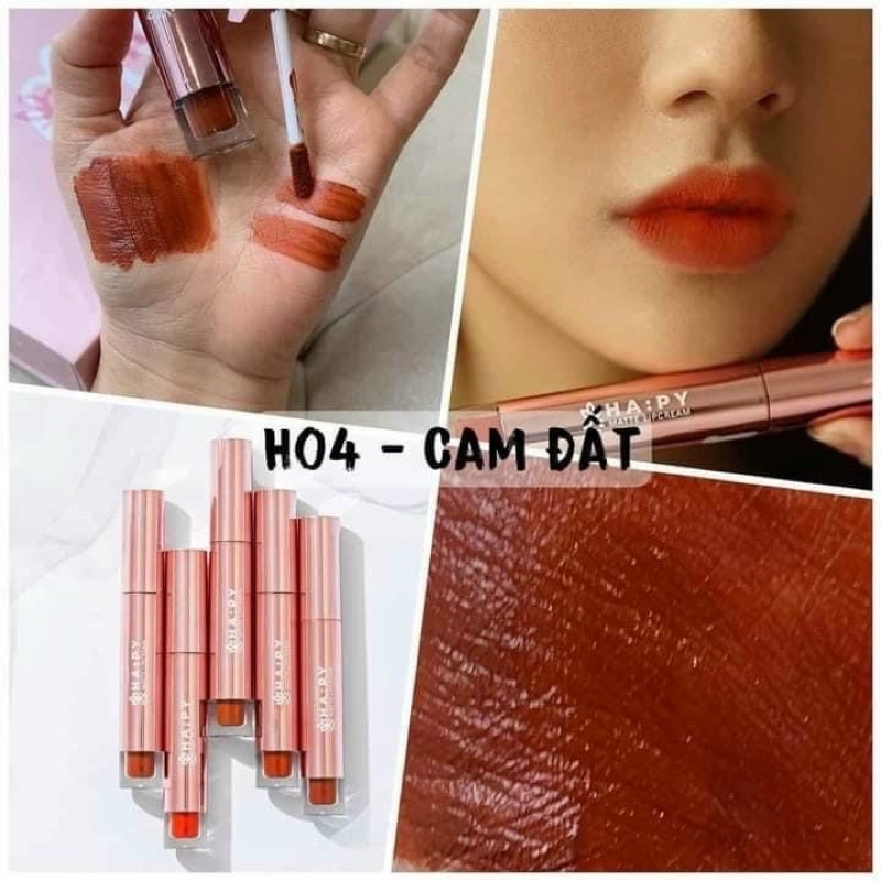 Son kem siêu lỳ siêu kháng nước Hapy Matte mini gadern