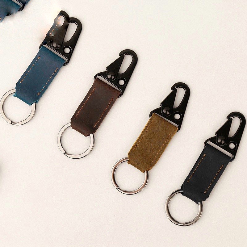 Móc Khoá Da Bò Thật -Đồ Handmade _DN5022