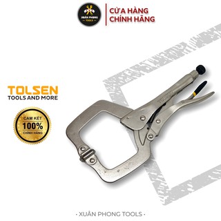 Kìm bấm chết, kẹp chết chữ c tolsen 10056 | xuân phong tools