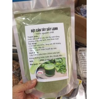 BỘT CẦN TÂY SẤY LẠNH túi zip500g