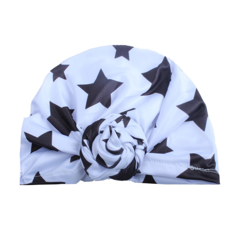 Nón mềm mại với họa tiết in hình ngôi sao dùng cho trẻ nhỏ