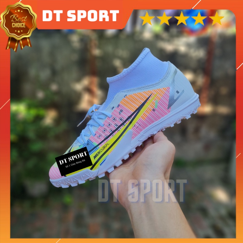 [Khâu Đế Miễn Phí] Giày Đá Bóng Sân Cỏ Nhân Tạo Mercurial Superfly 8 TF, Giày Đá Banh Nam