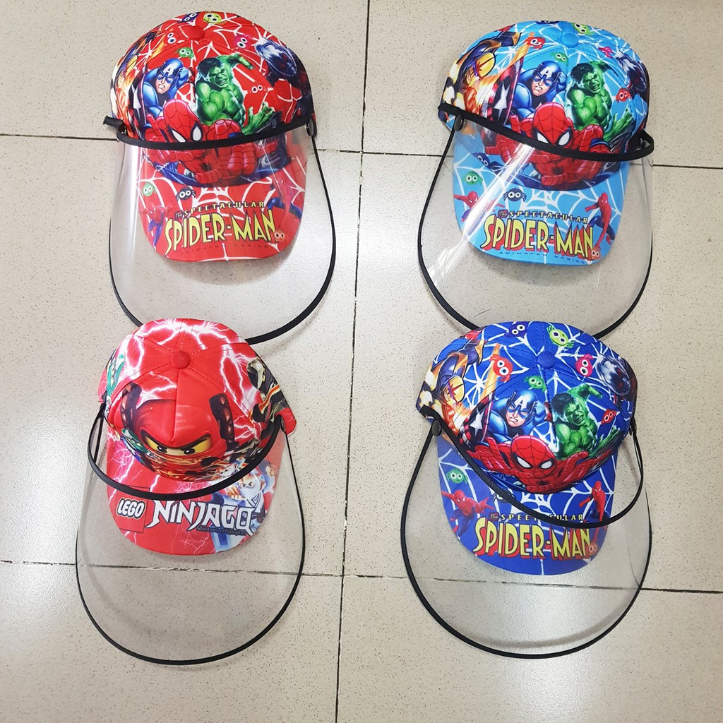 Nón kết người nhện đa năng cho bé trai