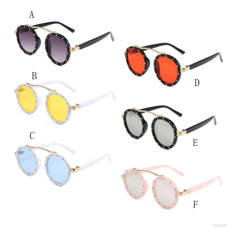 Kính mát chống tia UV gọng tròn thời trang cho bé gentle monster