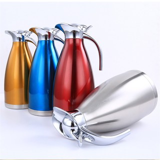 Bình đựng nước nóng inox 2 lít giữ nhiệt cực tốt, an toàn cho sức khoẻ tiện lợi