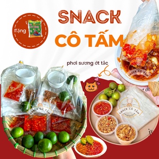 Bánh tráng phơi sương ớt tắc Bánh tráng chấm ớt rim sate muối tây ninh siêu cay /Snack Cô Tấm