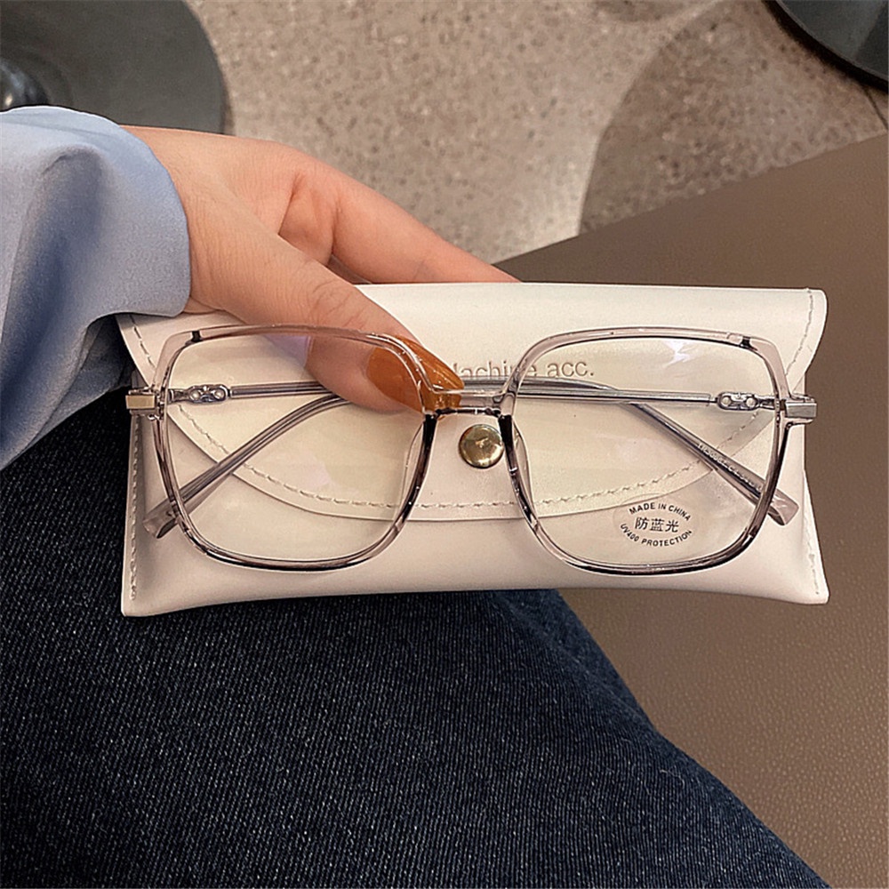 Kính Mát Gọng Lớn Màu Cà Phê Thời Trang Cho Nữ