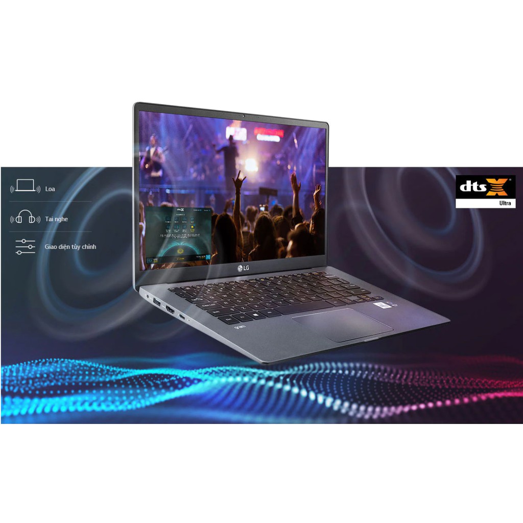 Laptop LG gram 15”, Intel® Core™ i5 thế hệ thứ 10, SSD 512GB 1,120g - 15ZD90N-V.AX56A5
