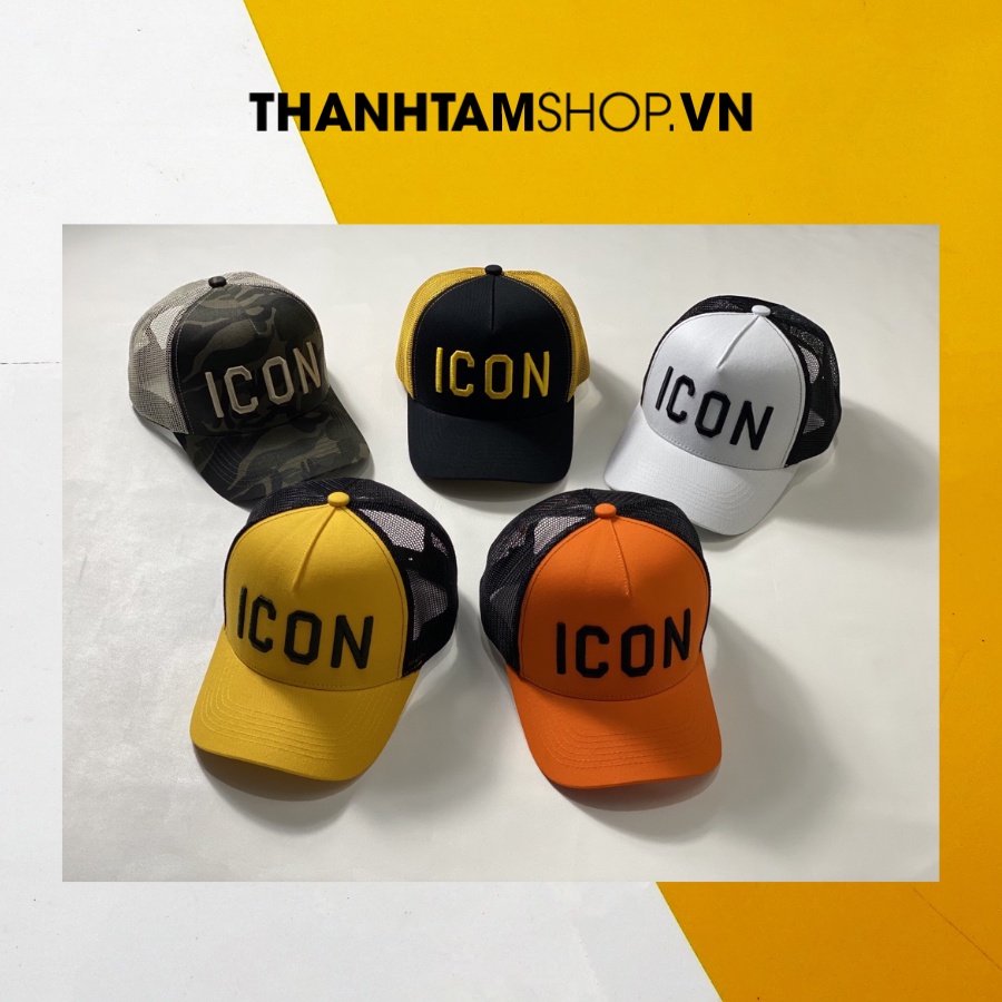 Mũ Lưỡi Trai Nón Kết Thêu Nổi ICON Phong Cách Street Style Nam Nữ