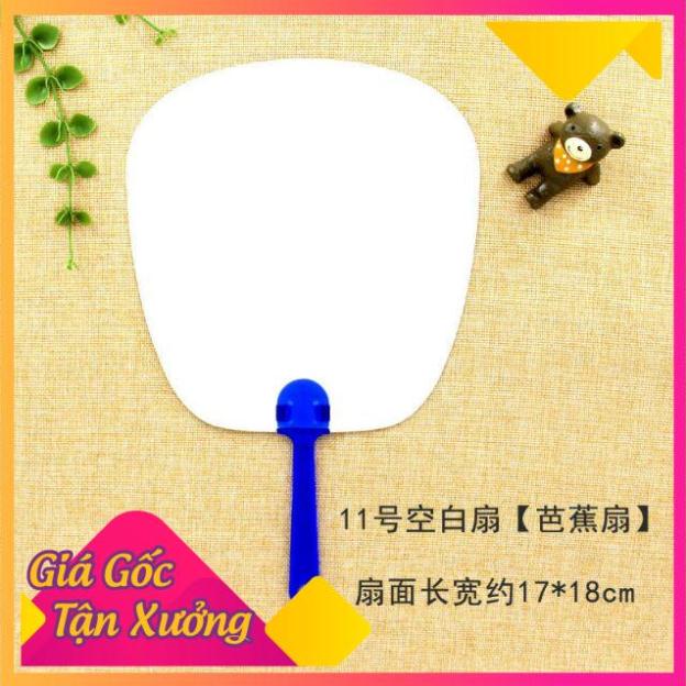 Bộ 10 quạt giấy cán nhựa cho bé học vẽ - MỘC XINH