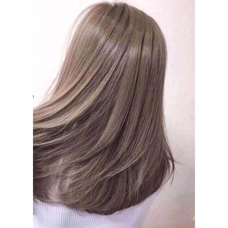 combo nhuộm nâu tây khói kèm oxi trợ dưỡng và găng tay | BigBuy360 - bigbuy360.vn